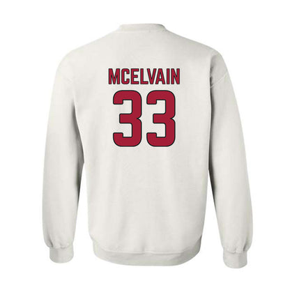 Arkansas - NCAA Baseball : Ethan McElvain - Sports Shersey Crewneck Sweatshirt-1