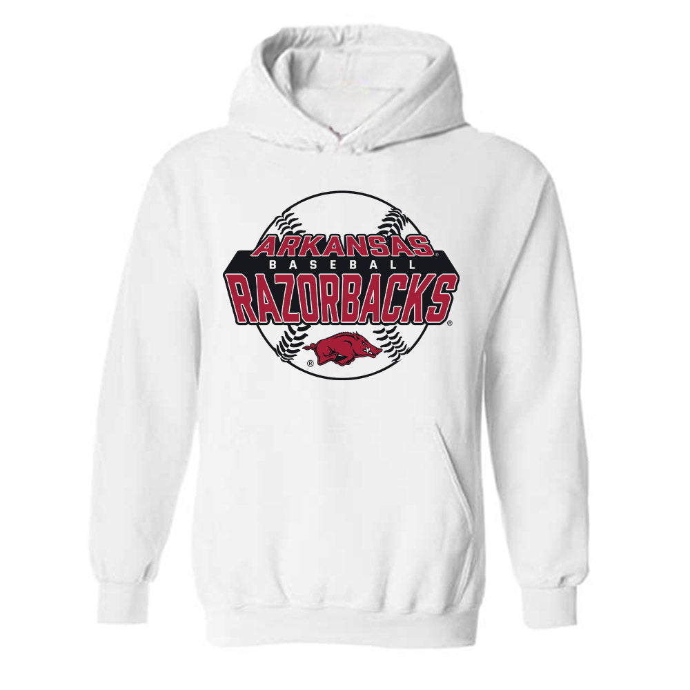 Arkansas - NCAA Baseball : Brody Crane - Sports Shersey Hooded Sweatshirt-0