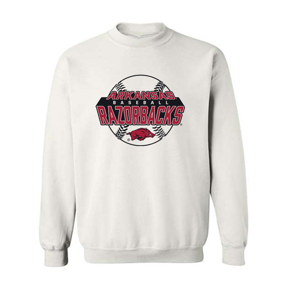 Arkansas - NCAA Baseball : Ty Burnham - Sports Shersey Crewneck Sweatshirt-0