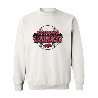 Arkansas - NCAA Baseball : Ty Burnham - Sports Shersey Crewneck Sweatshirt-0