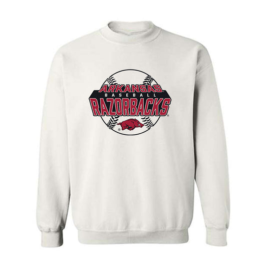 Arkansas - NCAA Baseball : Ty Burnham - Sports Shersey Crewneck Sweatshirt-0