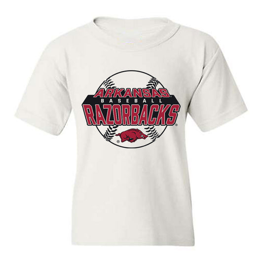 Arkansas - NCAA Baseball : Ty Burnham - Sports Shersey Youth T-Shirt-0
