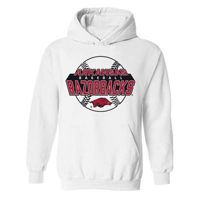 Arkansas - NCAA Baseball : Trystan Newberry - Sports Shersey Hooded Sweatshirt-0