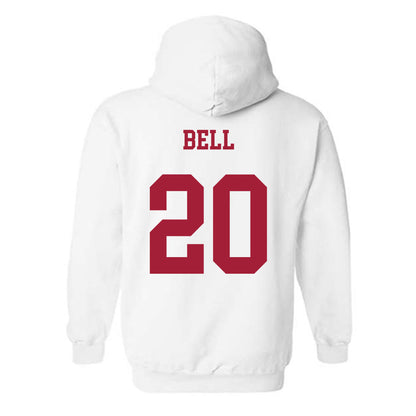Arkansas - NCAA Softball : Tianna Bell - Sports Shersey Hooded Sweatshirt-1