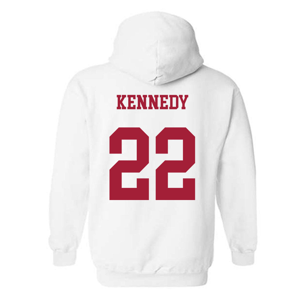 Arkansas - NCAA Softball : Dakota Kennedy - Sports Shersey Hooded Sweatshirt-1