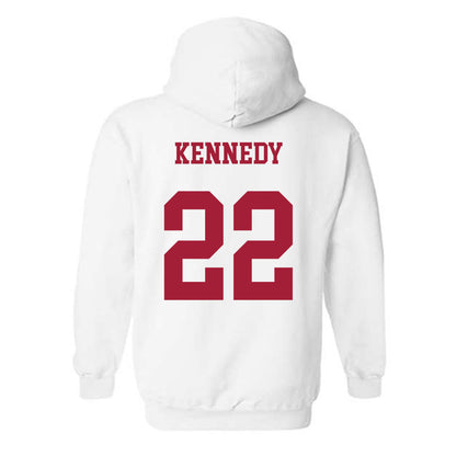 Arkansas - NCAA Softball : Dakota Kennedy - Sports Shersey Hooded Sweatshirt-1