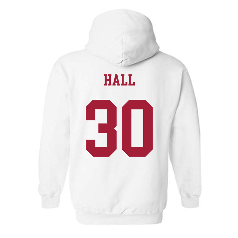 Arkansas - NCAA Softball : Khamari Hall - Sports Shersey Hooded Sweatshirt-1