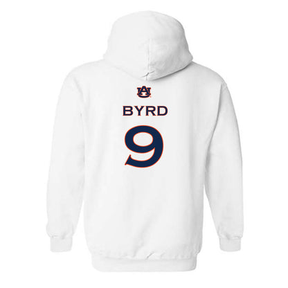 Auburn - NCAA Softball : Leah Byrd - Replica Shersey Hooded Sweatshirt-1