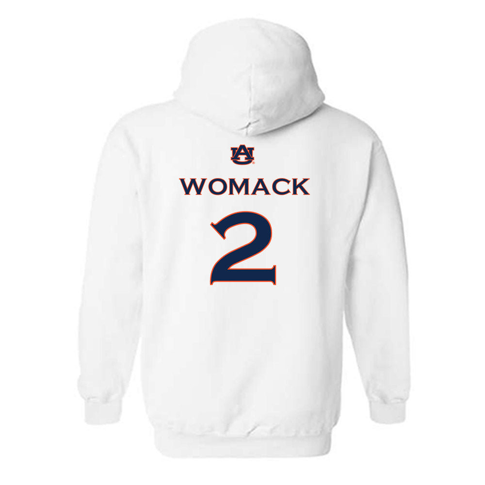 Auburn - NCAA Softball : MaNia Womack - Replica Shersey Hooded Sweatshirt-1