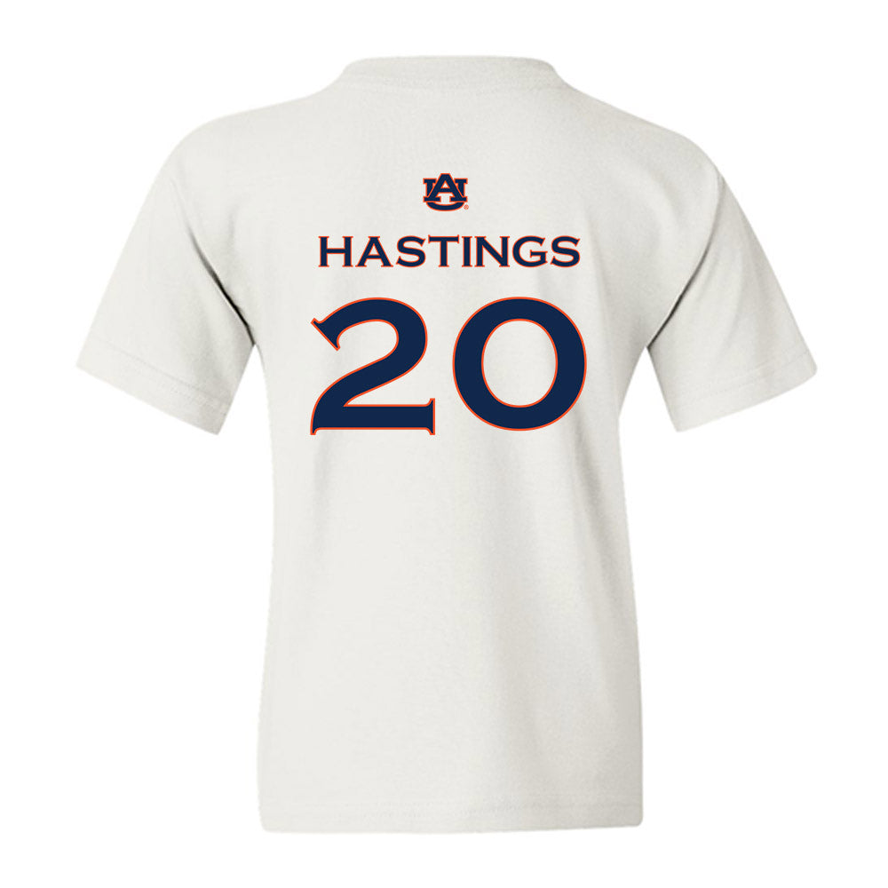 Auburn - NCAA Softball : Alyssa Hastings - Replica Shersey Youth T-Shirt-1
