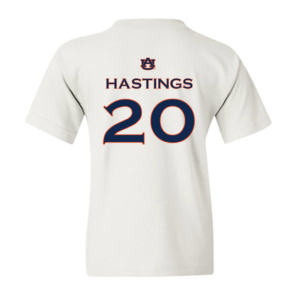 Auburn - NCAA Softball : Alyssa Hastings - Replica Shersey Youth T-Shirt-1