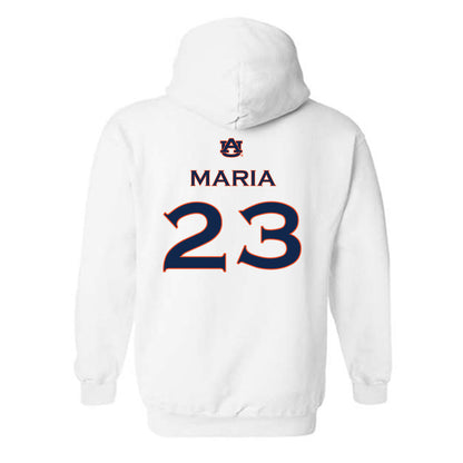 Auburn - NCAA Softball : Bella Maria - Replica Shersey Hooded Sweatshirt-1