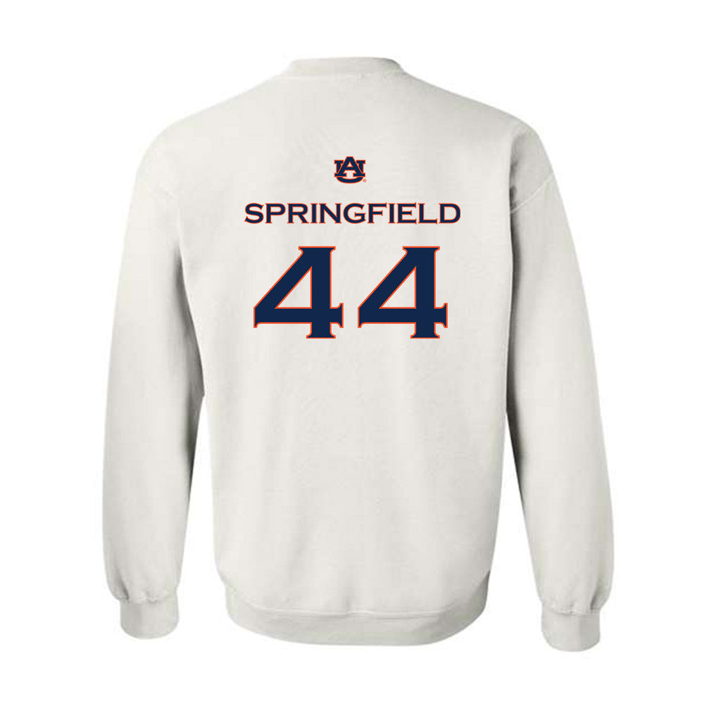 Auburn - NCAA Softball : Cece Springfield - Replica Shersey Crewneck Sweatshirt-1