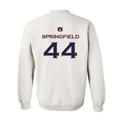 Auburn - NCAA Softball : Cece Springfield - Replica Shersey Crewneck Sweatshirt-1