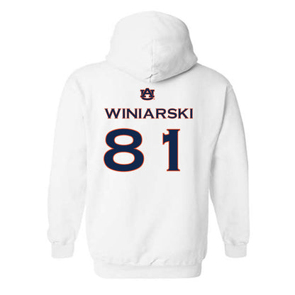 Auburn - NCAA Softball : Camryn Winiarski - Replica Shersey Hooded Sweatshirt-1