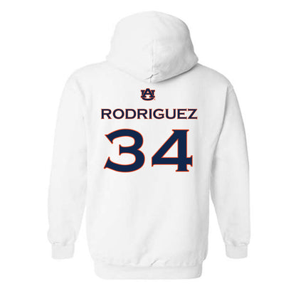 Auburn - NCAA Softball : Destiny Rodriguez - Replica Shersey Hooded Sweatshirt-1