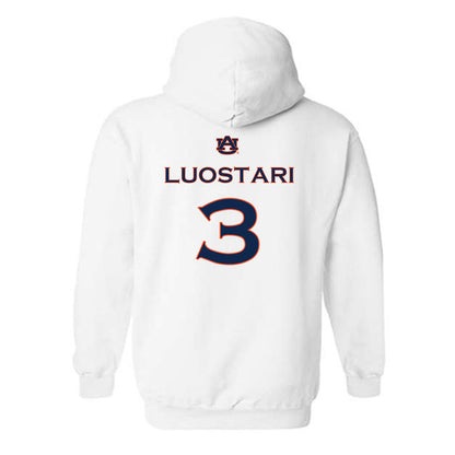 Auburn - NCAA Softball : Melania Luostari - Replica Shersey Hooded Sweatshirt-1