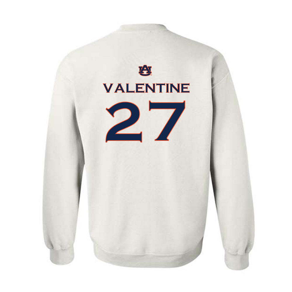 Auburn - NCAA Softball : Peyton Valentine - Replica Shersey Crewneck Sweatshirt-1