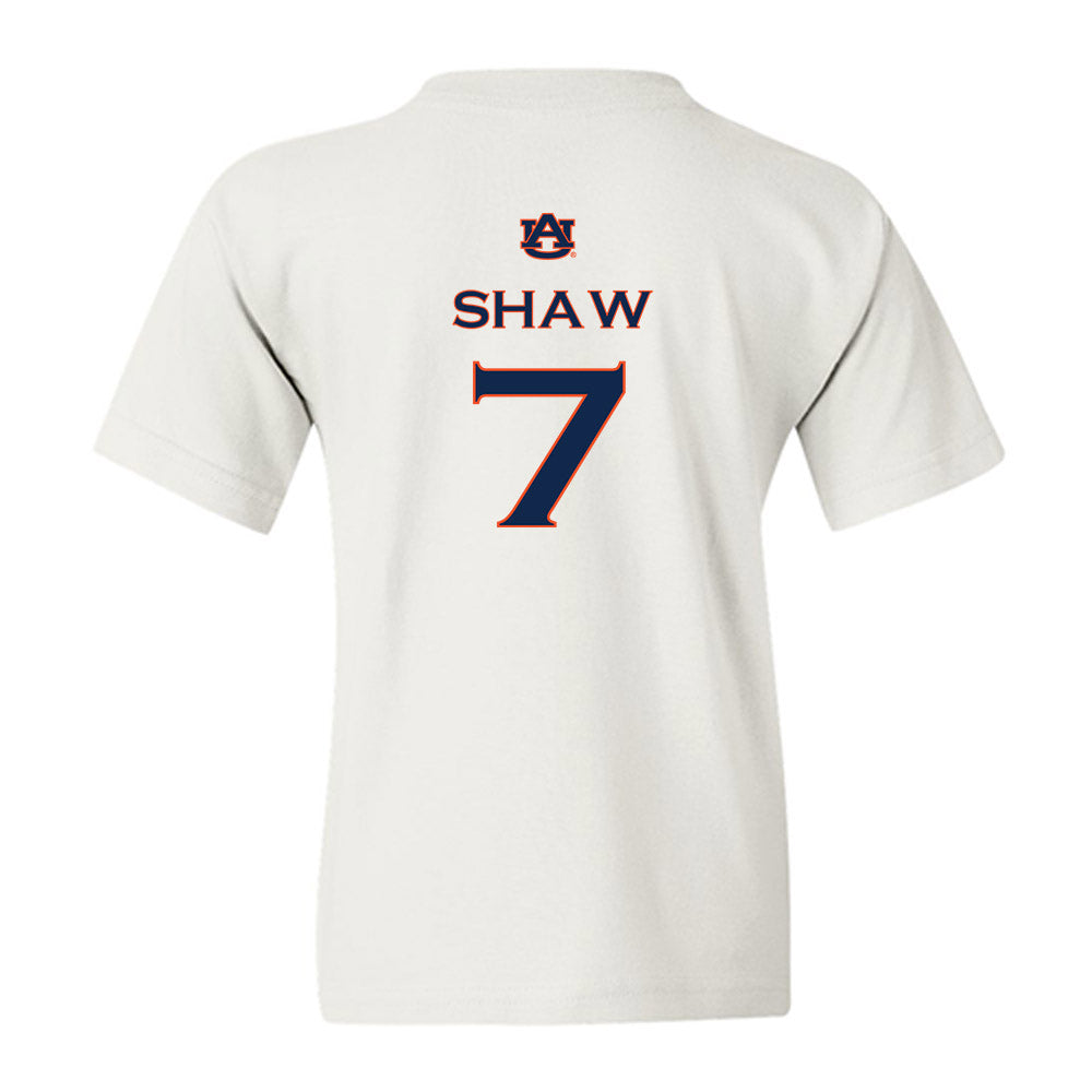 Auburn - NCAA Softball : Kylie Shaw - Replica Shersey Youth T-Shirt-1