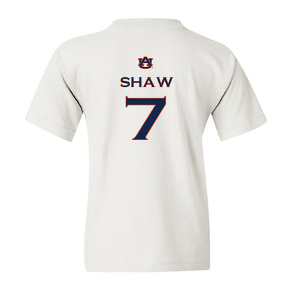 Auburn - NCAA Softball : Kylie Shaw - Replica Shersey Youth T-Shirt-1