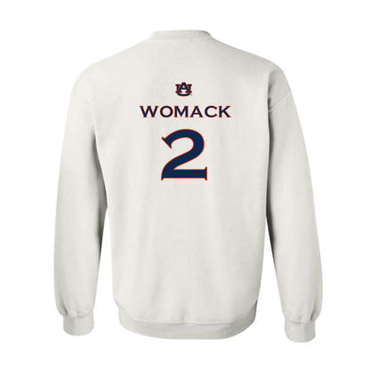Auburn - NCAA Softball : MaNia Womack - Replica Shersey Crewneck Sweatshirt-1