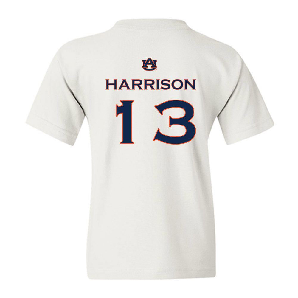 Auburn - NCAA Softball : Ella Harrison - Replica Shersey Youth T-Shirt-1