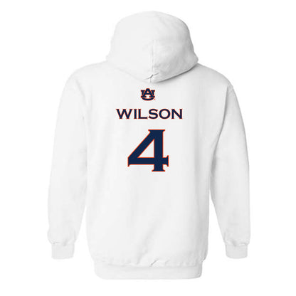 Auburn - NCAA Softball : Daigle Wilson - Replica Shersey Hooded Sweatshirt-1
