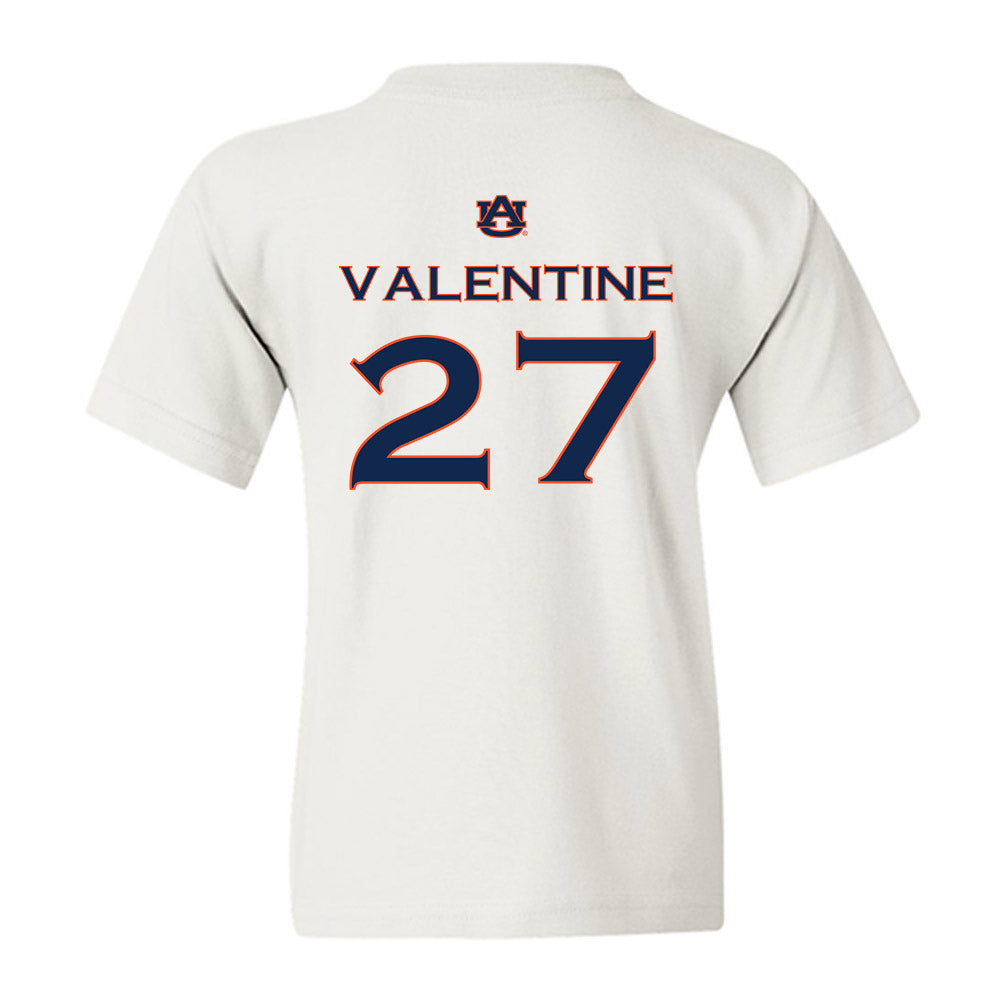 Auburn - NCAA Softball : Peyton Valentine - Replica Shersey Youth T-Shirt-1