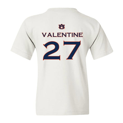 Auburn - NCAA Softball : Peyton Valentine - Replica Shersey Youth T-Shirt-1