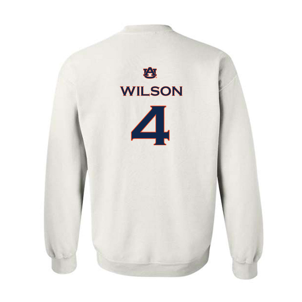 Auburn - NCAA Softball : Daigle Wilson - Replica Shersey Crewneck Sweatshirt-1