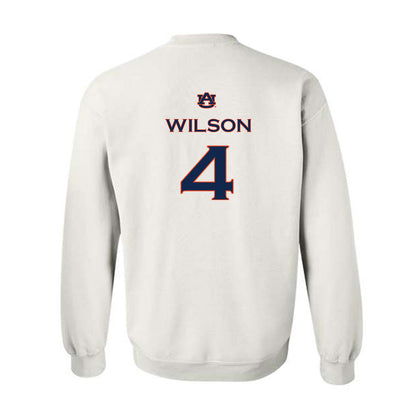 Auburn - NCAA Softball : Daigle Wilson - Replica Shersey Crewneck Sweatshirt-1