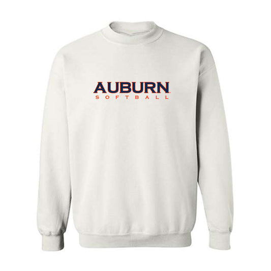 Auburn - NCAA Softball : georgia lessmann - Replica Shersey Crewneck Sweatshirt-0