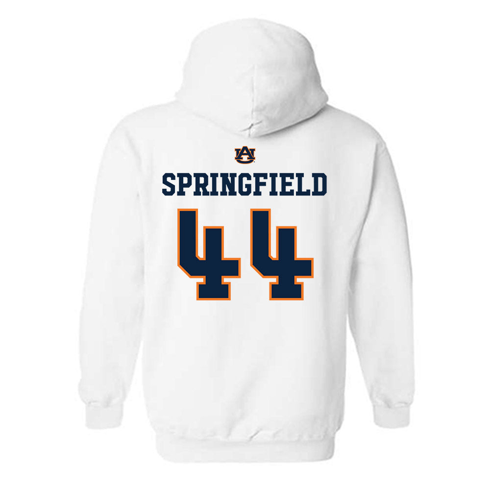 Auburn - NCAA Softball : Cece Springfield - Sports Shersey Hooded Sweatshirt-1