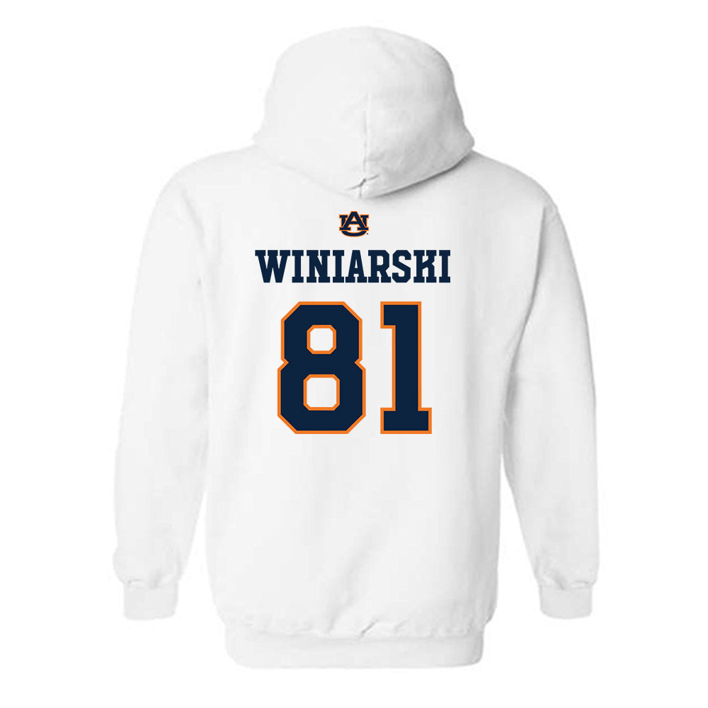 Auburn - NCAA Softball : Camryn Winiarski - Sports Shersey Hooded Sweatshirt-1