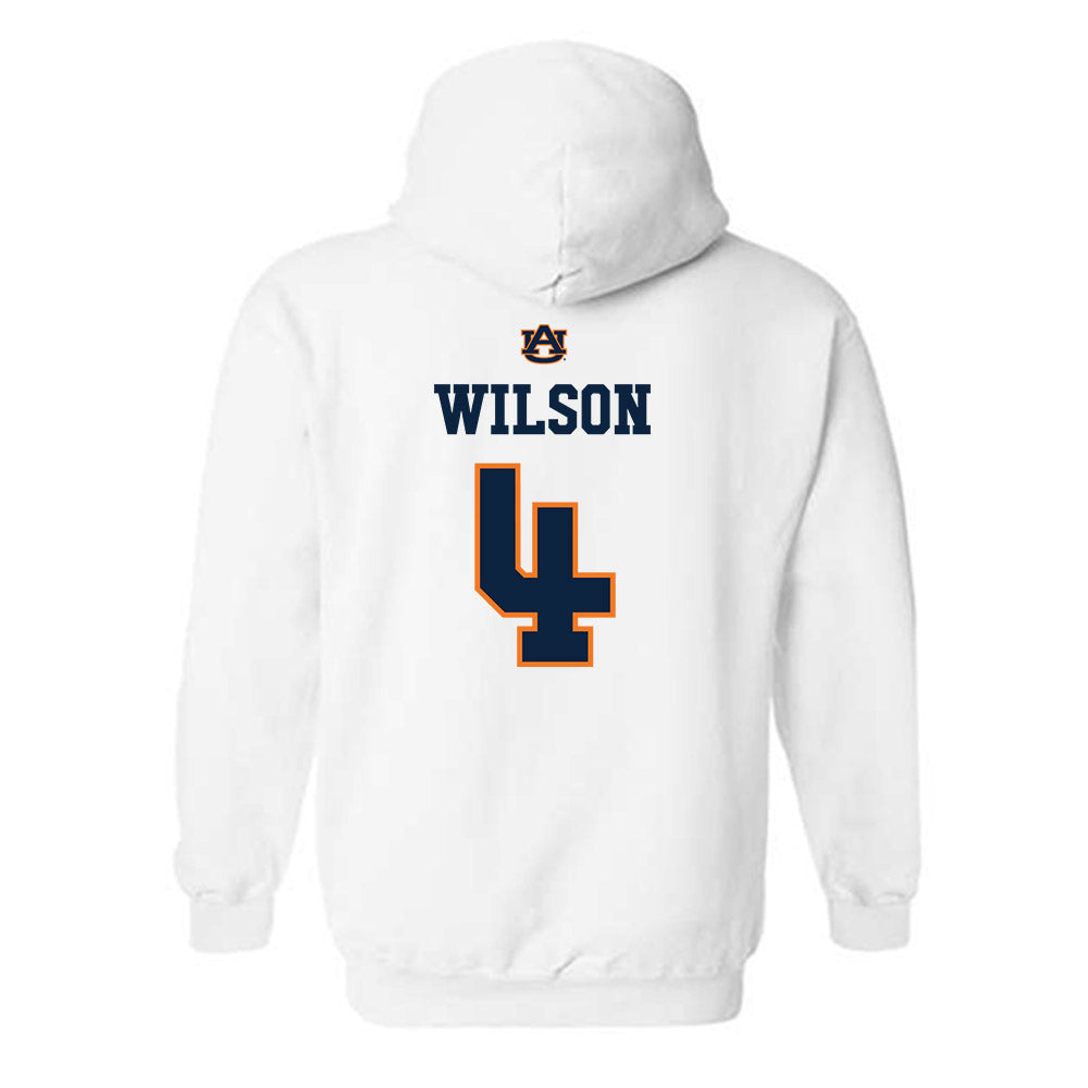 Auburn - NCAA Softball : Daigle Wilson - Sports Shersey Hooded Sweatshirt-1