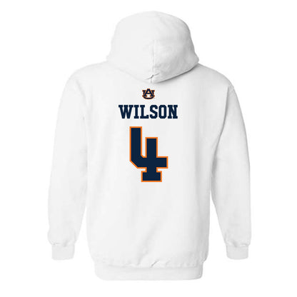 Auburn - NCAA Softball : Daigle Wilson - Sports Shersey Hooded Sweatshirt-1