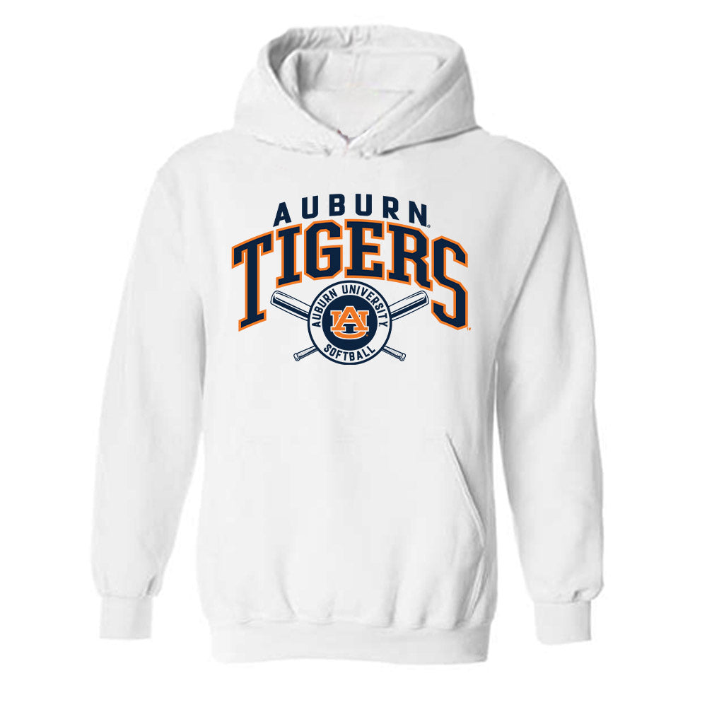 Auburn - NCAA Softball : georgia lessmann - Sports Shersey Hooded Sweatshirt-0
