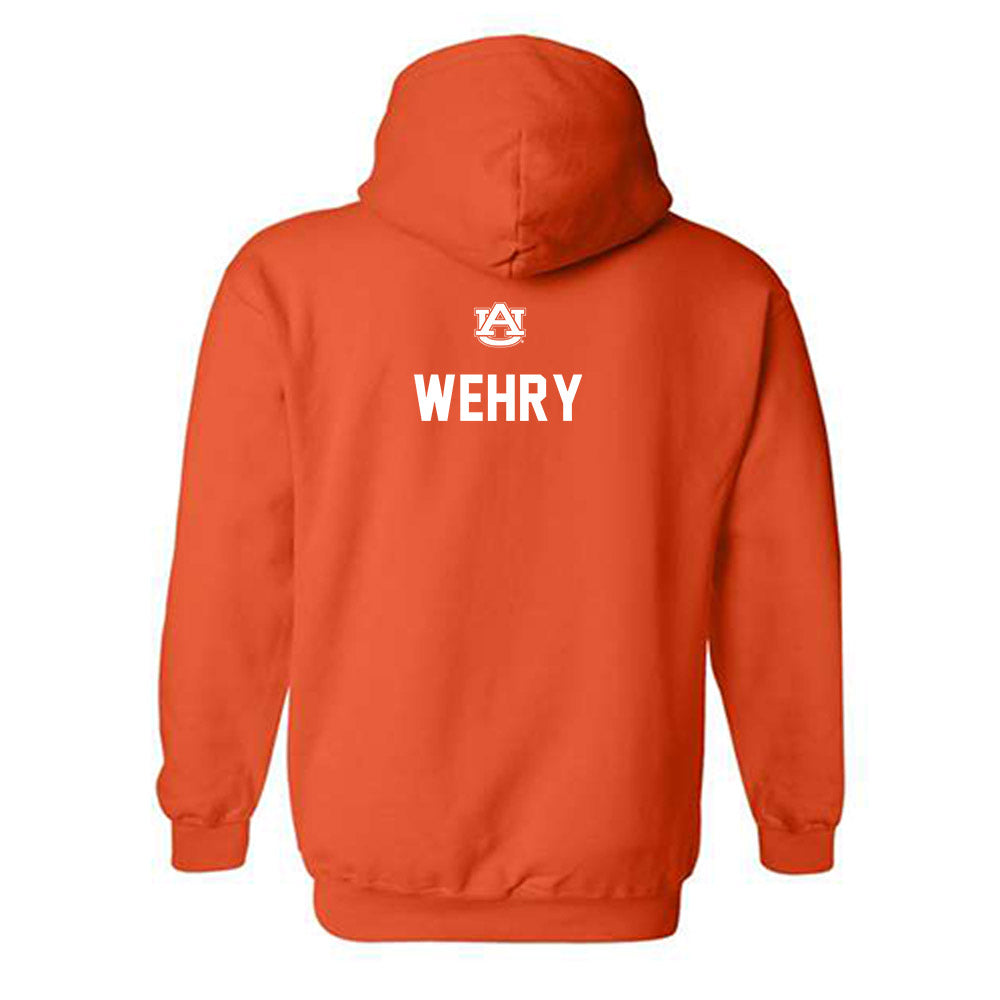 Auburn - NCAA Women's Gymnastics : Emma Wehry - Generic Shersey Hooded Sweatshirt-1
