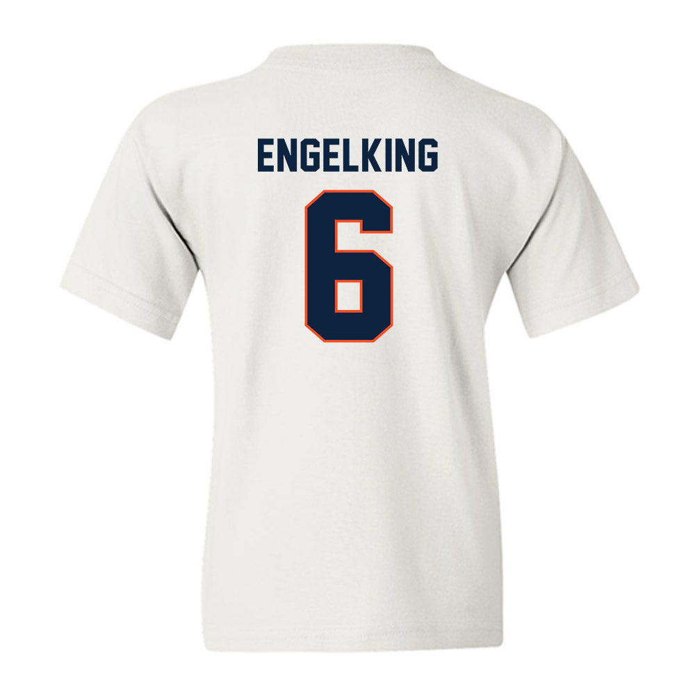 Auburn - NCAA Women's Soccer : Holly Engelking - Sports Shersey Youth T-Shirt-1