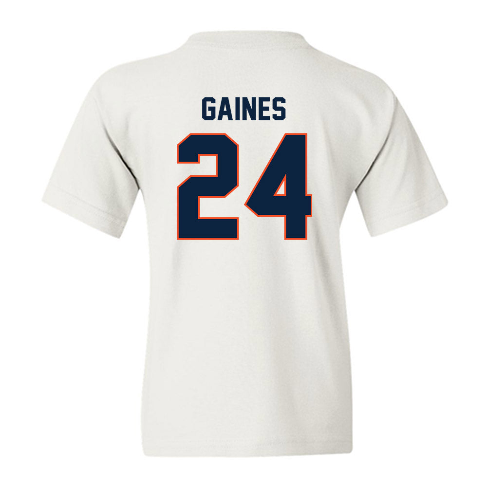 Auburn - NCAA Women's Soccer : Aurora Gaines - Sports Shersey Youth T-Shirt-1