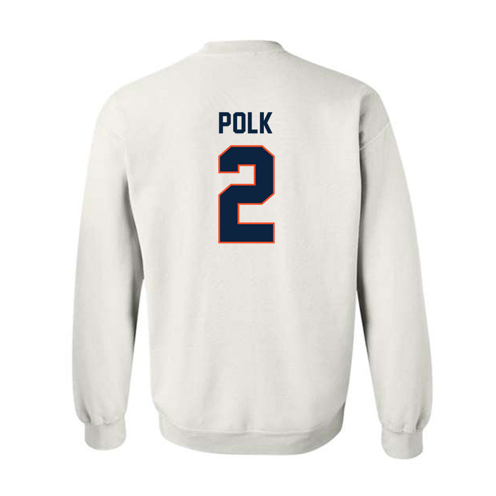 Auburn - NCAA Women's Soccer : Torrey Polk - Sports Shersey Crewneck Sweatshirt-1
