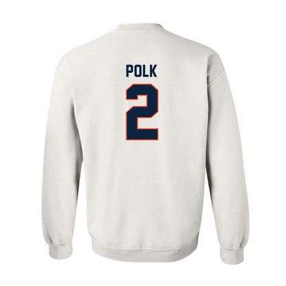 Auburn - NCAA Women's Soccer : Torrey Polk - Sports Shersey Crewneck Sweatshirt-1