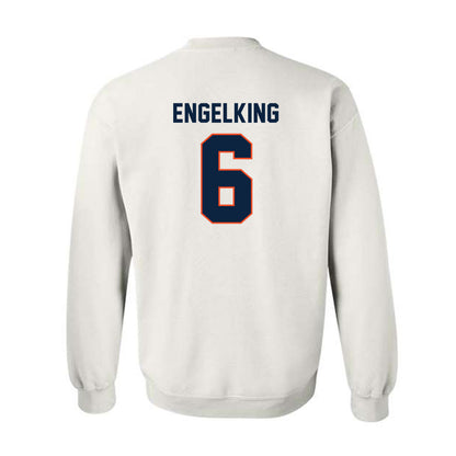Auburn - NCAA Women's Soccer : Holly Engelking - Sports Shersey Crewneck Sweatshirt-1