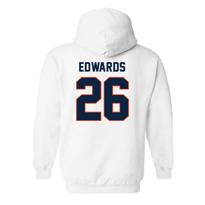 Auburn - NCAA Women's Soccer : Emily Edwards - Sports Shersey Hooded Sweatshirt-1