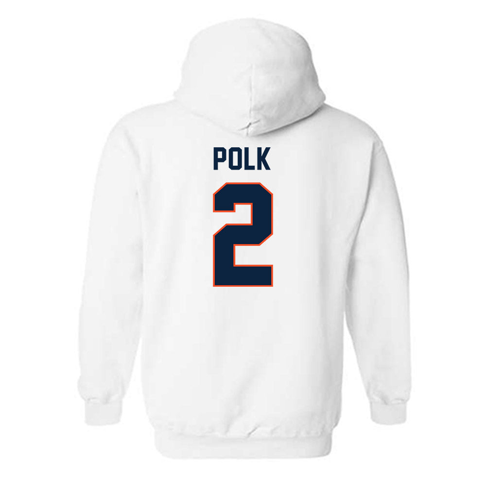 Auburn - NCAA Women's Soccer : Torrey Polk - Sports Shersey Hooded Sweatshirt-1