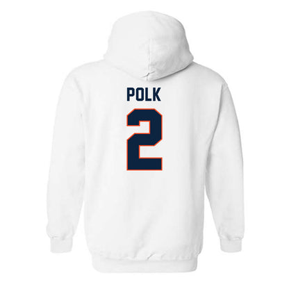 Auburn - NCAA Women's Soccer : Torrey Polk - Sports Shersey Hooded Sweatshirt-1