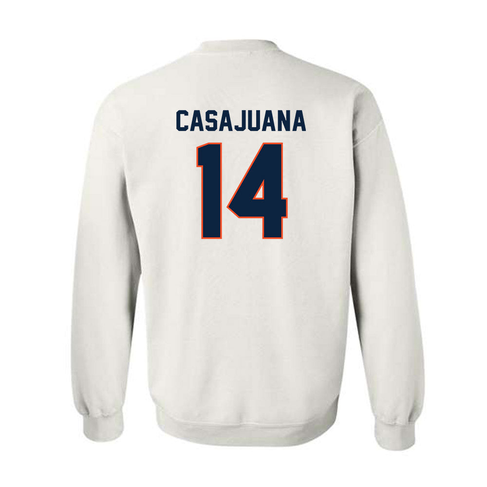 Auburn - NCAA Women's Soccer : Clara Casajuana - Sports Shersey Crewneck Sweatshirt-1