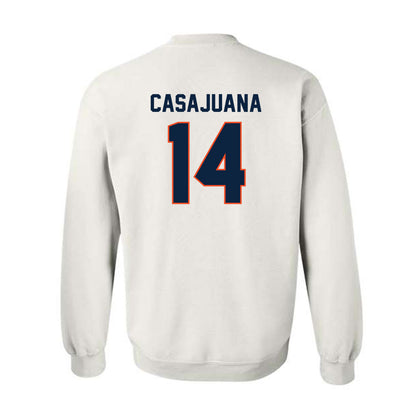 Auburn - NCAA Women's Soccer : Clara Casajuana - Sports Shersey Crewneck Sweatshirt-1