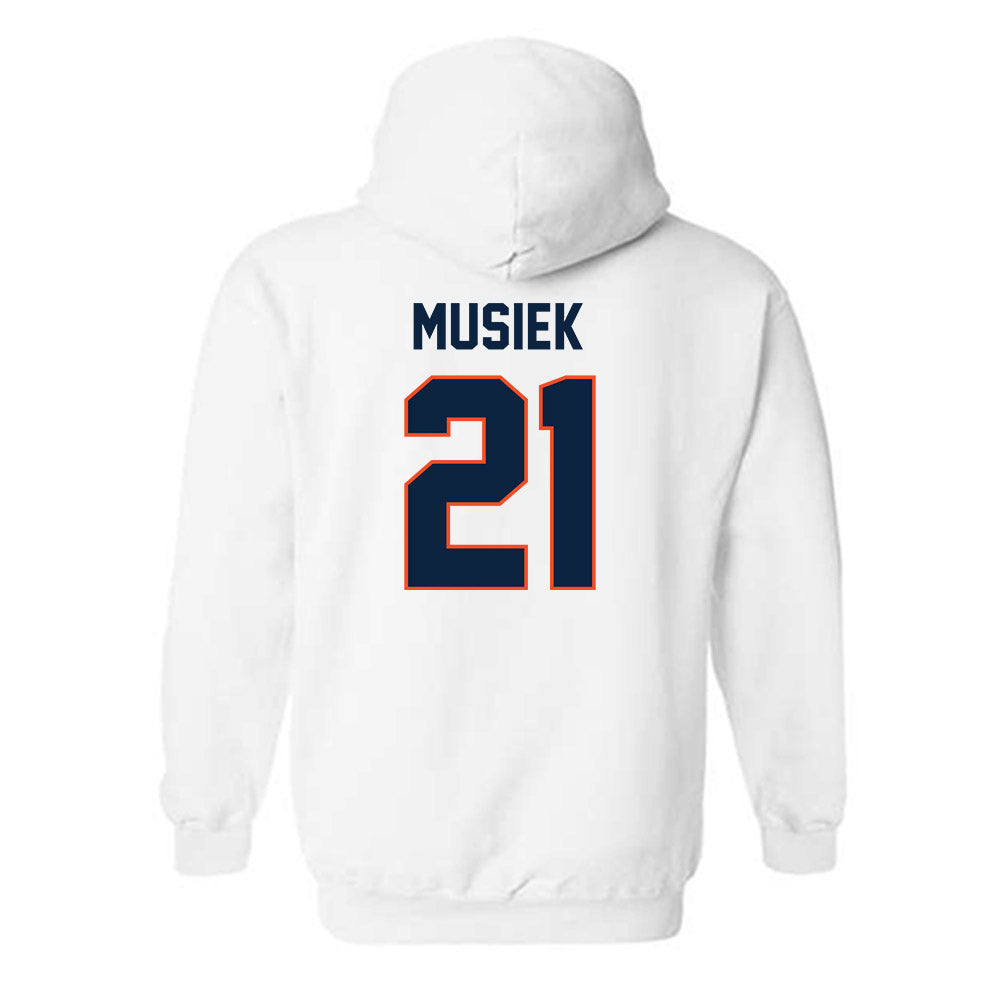 Auburn - NCAA Women's Soccer : Emma Musiek - Sports Shersey Hooded Sweatshirt-1