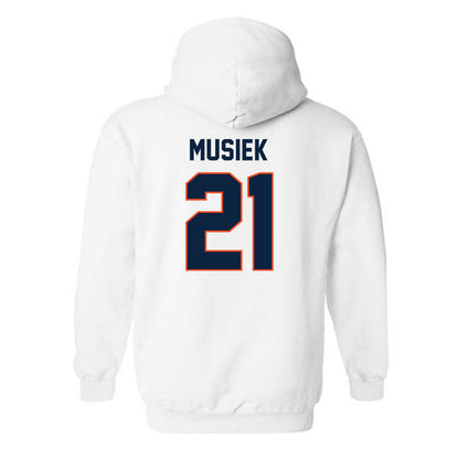 Auburn - NCAA Women's Soccer : Emma Musiek - Sports Shersey Hooded Sweatshirt-1